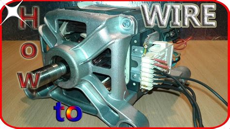 A Generator c. . How to wire washing machine motor
